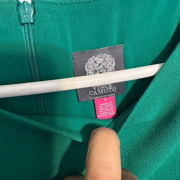 Vince Camuto Eyelet Sleeve Crepe Shift Dress size 4 NWT - Picture 8 of 11